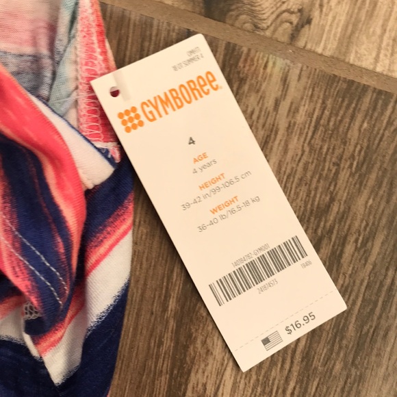 Gymboree Tank Tops and Bermuda Jean Shorts sz4 - Picture 4 of 15